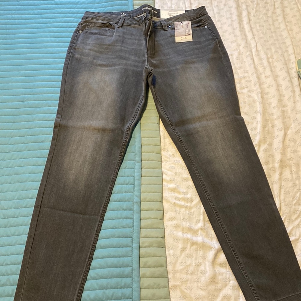 Gray Skinny Jeans - Women’s 14